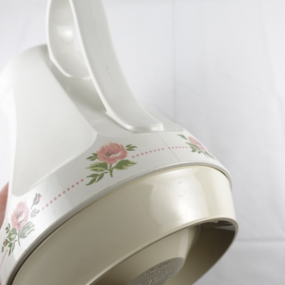 Thermos Vintage Christa Coffee Butler Carafe Pitcher Roses West Germany No. 430 - Picture 9 of 14
